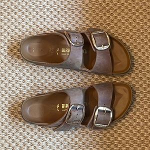 Birkenstock Arizona Big Buckle Cognac sz8